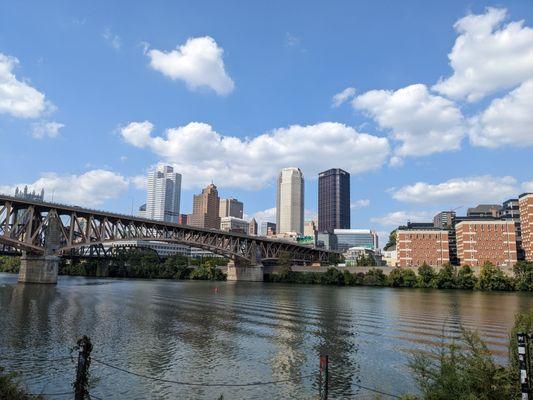 Pittsburgh from the riverside