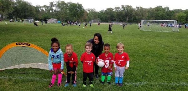 Last soccer game for team in 2018!!