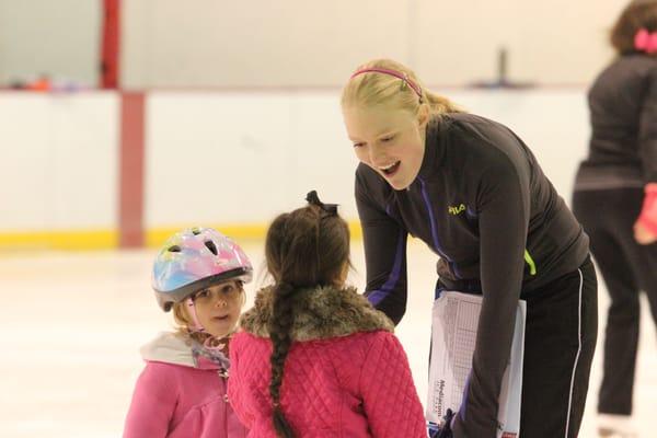 Ice skating lessons