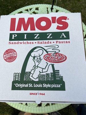 Imo's Pizza Box