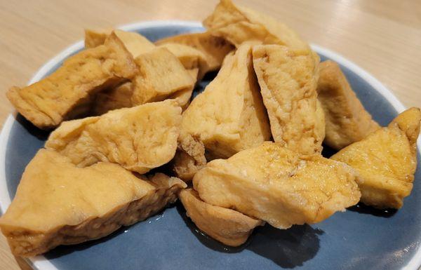 Triangle Fried Tofu, 三角油豆腐, $6.49 - 2 Stars