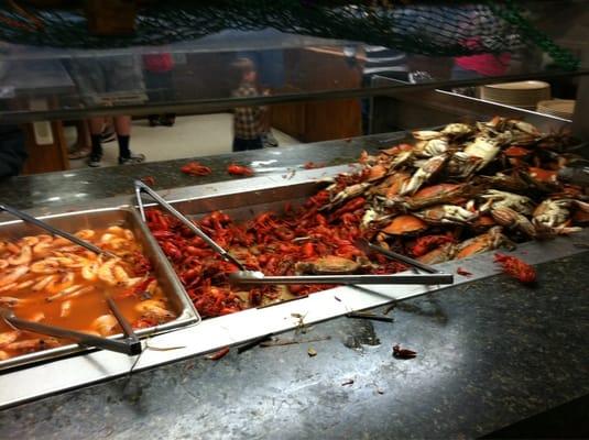 Crawfish, crab, oh my!