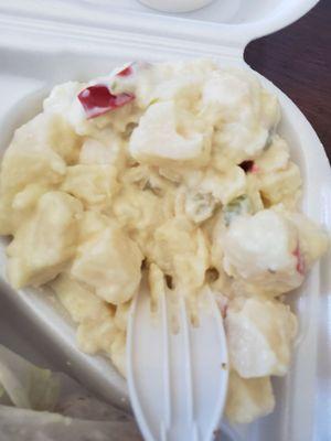 Old potato salad tasted spoiled