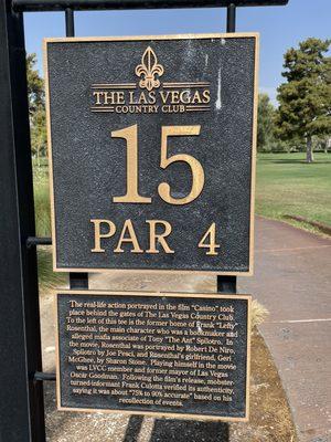 15 Tee Sign