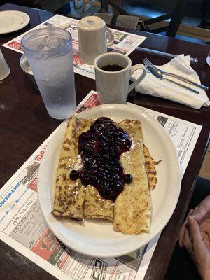 Blueberry Crape