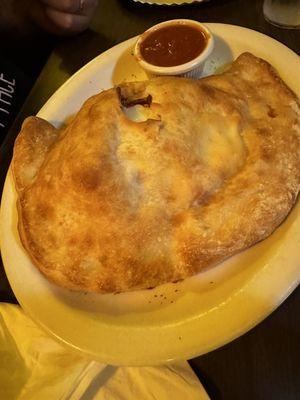 Meat calzone