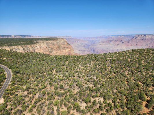 Appreciated the heads up when we were about to enter the canyon.