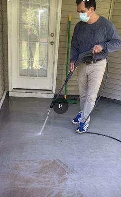 Power washing services