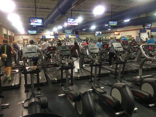 State of the art cardio area