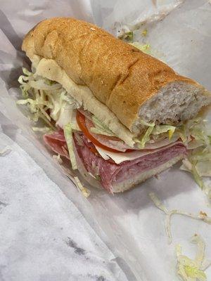 Italian Sub, Delicious and huge!