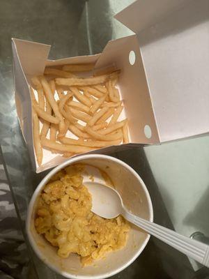 French Fries and Mac & Cheese