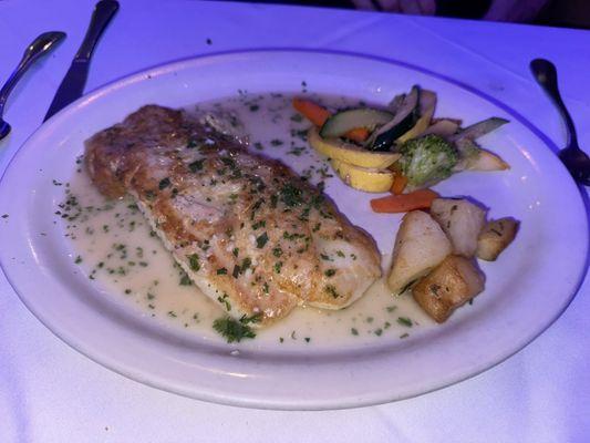 Snapper piccata