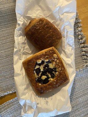 Blueberry Cheese Danish & Pain du Chocolate !