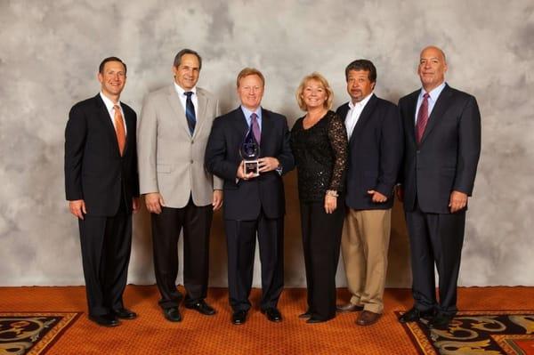 Glenn Jones & wife Joy receiving yet another award for customer satisfaction for Ocean State. All the credit goes to our great team!