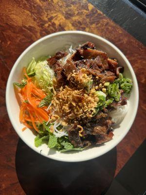 Grilled Pork Vermicelli Noodle Bowl.