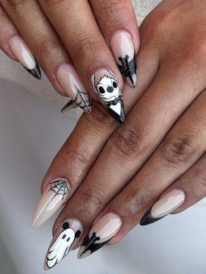 Book now for stylish, spooky designs to complete your festive look!