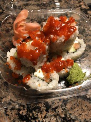 Volcano roll