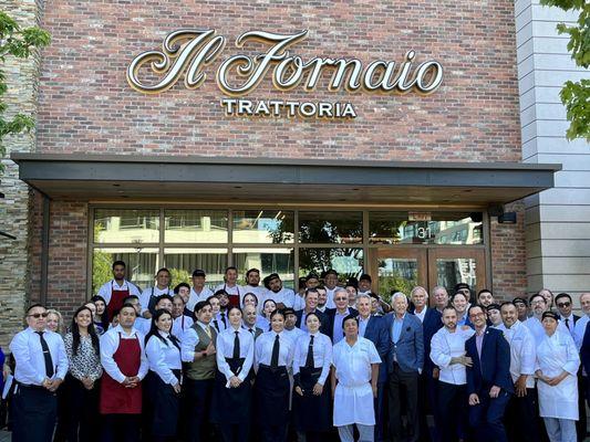 Il Fornaio staff & Exec team Mountain View