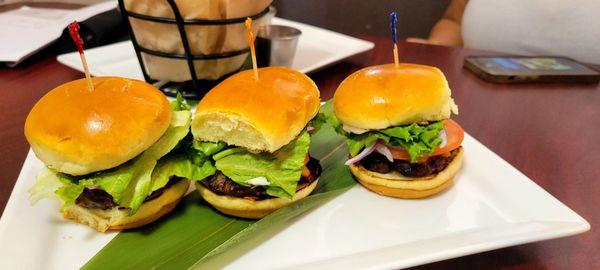 Hamburger sliders