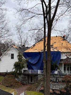 New Roof in progress