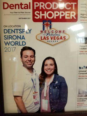 Arizona Center for Laser Dentistry's Dr. Rob DiVito & Dental Hygienist Rosa on the front cover!