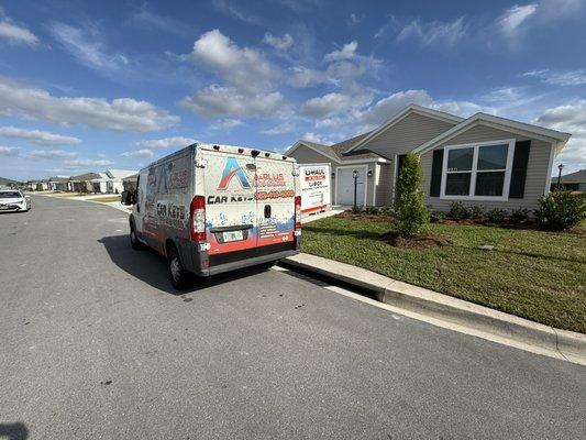 House lockout in the villages Florida.