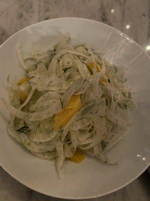 Fennel salad