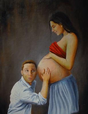 Maternity portrait