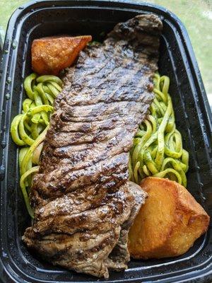 Tallarines Verdes con Churrasco To Go