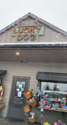 First time visiting Lucky Dog!