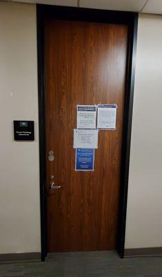 Office door