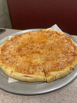 Large cheese pizza!