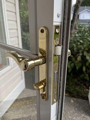 Storm door keys made ,locks replaced