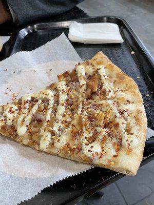 Chicken bacon ranch slice