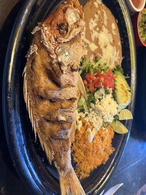 Whole fish made to perfection