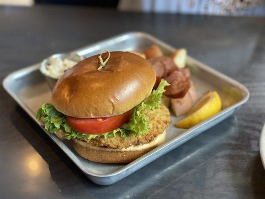 The Swing Bridge (Shrimp burger) ugh