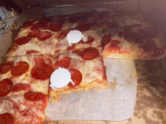 Sicilian pizza