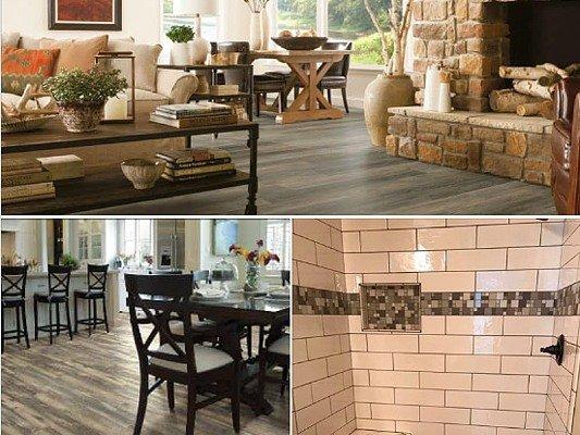 From traditional to contemporary flooring and tile.