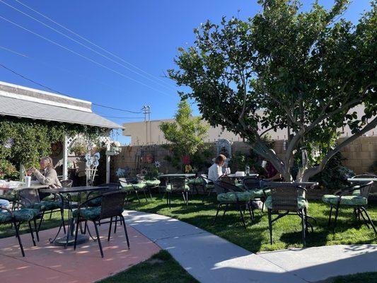 Patio courtyard