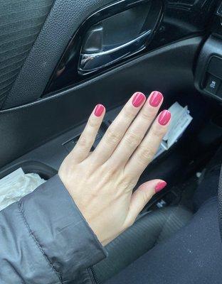 Gel manicure