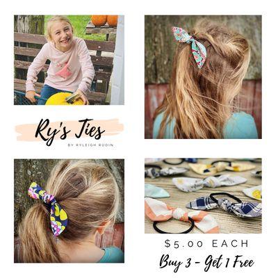 Ry's Ties can be found at Hearts Desire, for girls and moms alike!