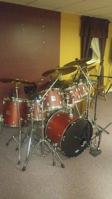 7pc. Sonor Drums rental package