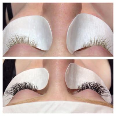 Eyelashes extensions is the most easy way to "get up"and "get out"every morning. Yes, just that easy.