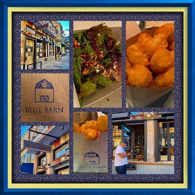 Montage of images from Blue Barn Gourmet