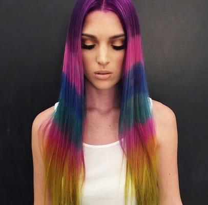 TRY SOME COLOR... RAINBOW COLORS ARE TRENDY AND IN STYLE, WE UNDERSTAND ALSO THAT YOUR CAREER  MAY NOT ALLOWS THERFORE WE DO 8SoEARTHTONE AL