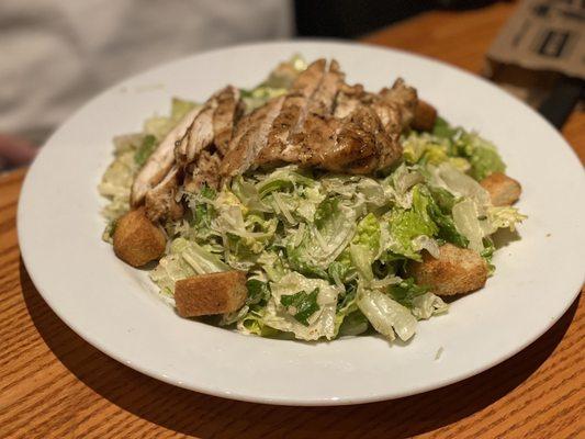 Grille chicken Caesar salad