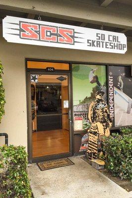 SoCal Skateshop Front Entrance