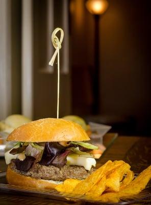 Angus Beef and Brie Cheese Slider