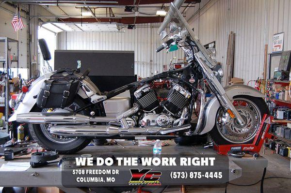 Book an appointment and allow us to get the job done-YC Powersports of Columbia 5708 Freedom Dr...