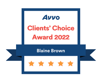 The Clients' Choice Award is reserved for legal professionals who receive five or more 4 or 5 star reviews on Avvo within one year.